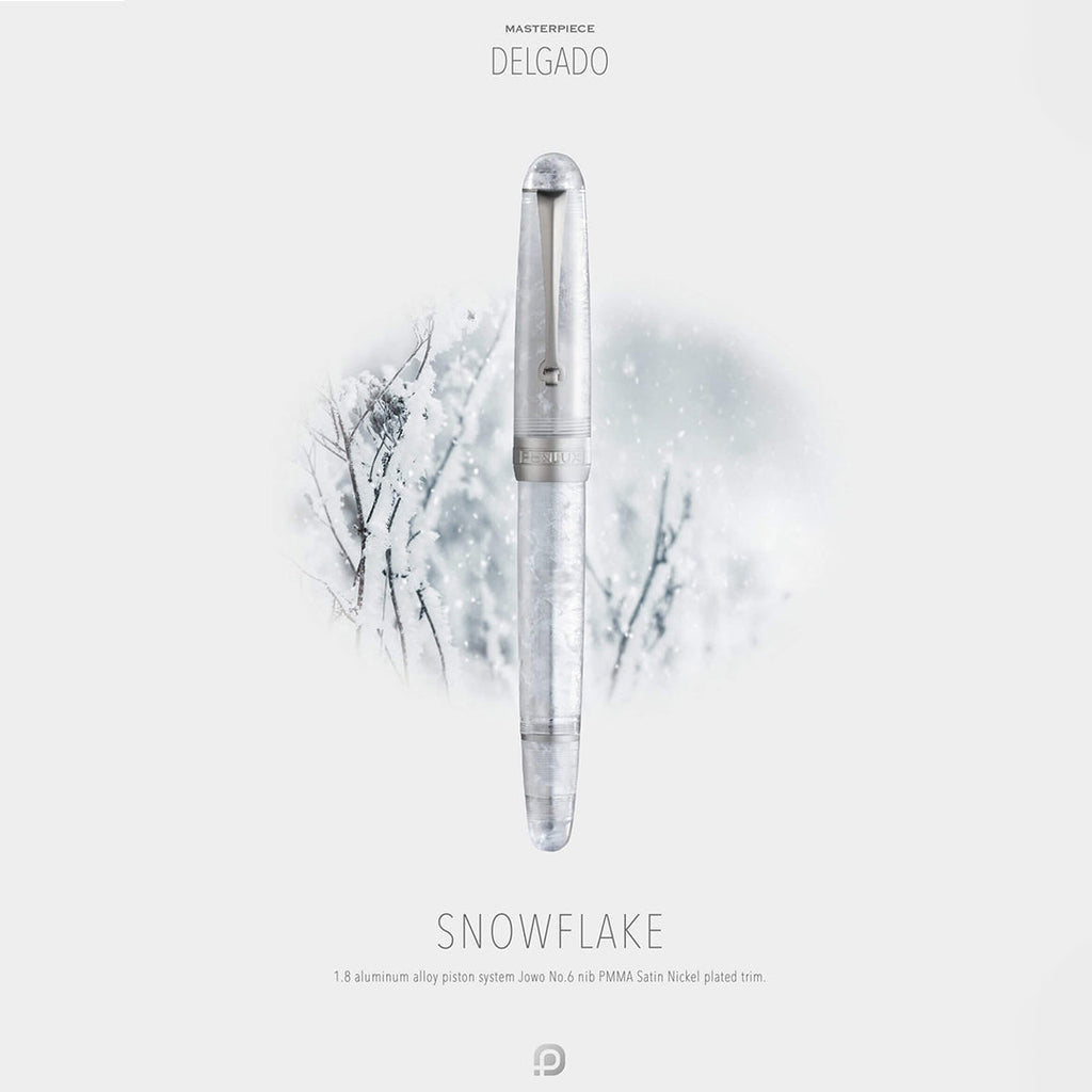 Penlux | Fountain Pen | Delgado | Snowflake