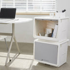 Litem | Multi Utility Storage  Box |Organizer  | Cool Grey | Roomax Cube Plus | For Office & Home