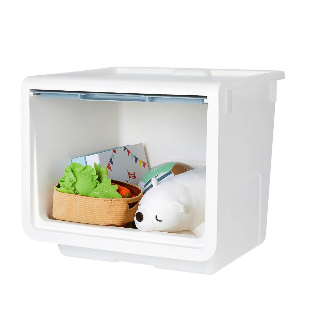 Litem | Multi Utility Storage  Box |Organizer  | Cool Grey | Roomax Cube Plus | For Office & Home