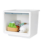 Litem | Multi Utility Storage  Box |Organizer  | Mint | Roomax Cube Plus | For Office & Home