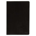 Scrikss A5 Blank Premium Notebook – Black Vinyl Leather Soft Cover