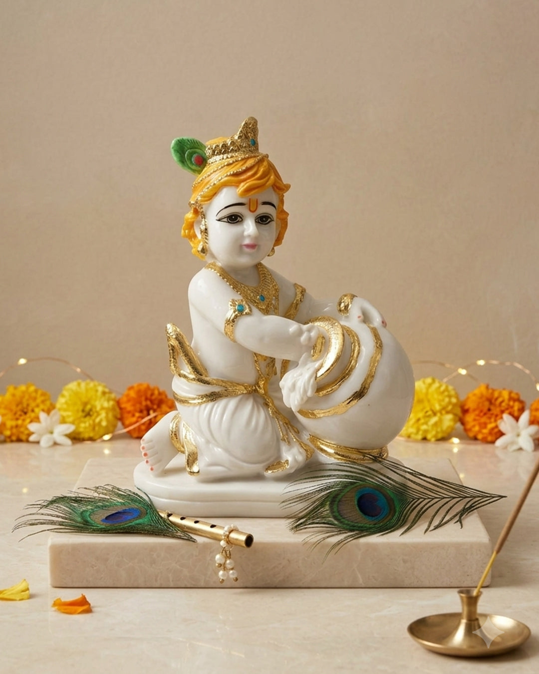Balgopal Krishna Fiber Statue – Beautiful Bal Krishna