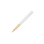 Ystudio | Rollerball Pen | Classic Revolve | Brass White