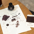 Colorverse Fountain Pen Ink | Spaceward Series | Space Laika | Dark Brown | 65ml & 15ml | 2 Bottle Set