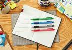 Stabilo Pointball Colorful - Dark Grey Ballpoint Pen - Pack Of 10