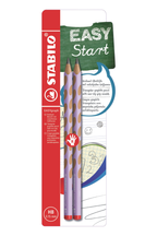 Stabilo Easygraph Pencil Pastel Hb Lilac Right Handed - Pack Of 2