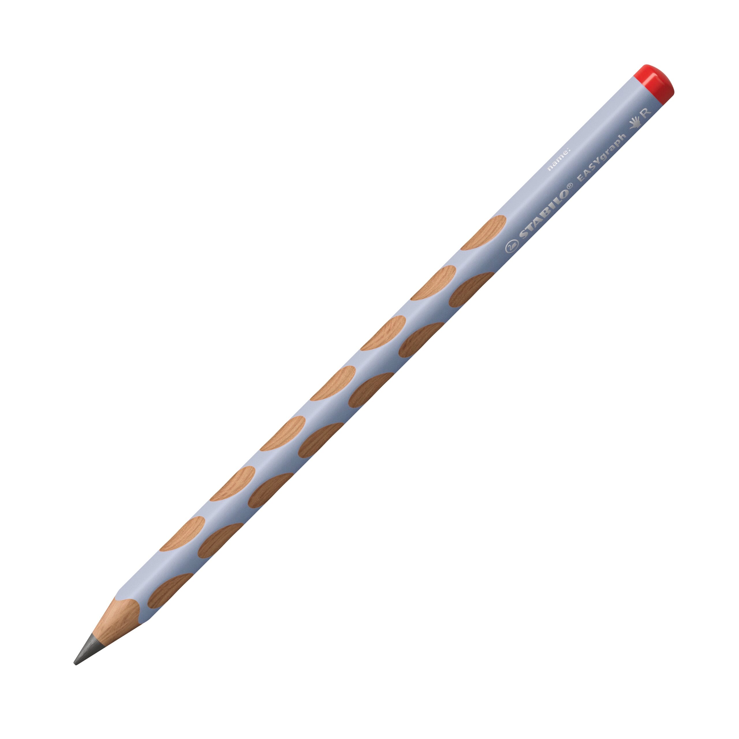 Stabilo Easygraph Pencil Pastel Hb Blue Right Handed - Pack Of 2