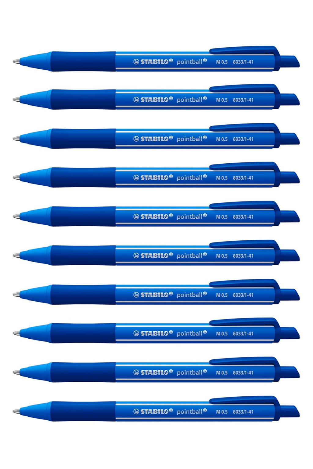 Stabilo Pointball Colorful Ultramarine Blue Ballpoint Pen 
