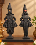 Vitthal Rukmini Fiber Statue Set – Traditional Pandurang Idol
