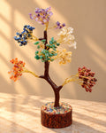 7 Chakra Crystal Tree – Semi-Precious Stone Feng Shui Tree