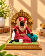 Shri Jyotiba Statue on Gadi with Arch – Kolhapur Kuldaivat Idol