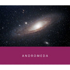 Colorverse | Astrophysics Series | Season 2 | Fountain Pen Ink | Andromeda | Purple | 65ml and 15ml | 2 Bottle Set - penpencilink