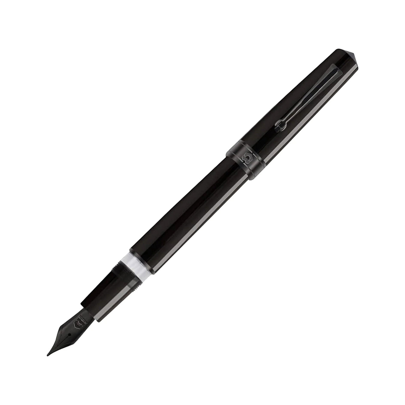 Arista | One Classic | Fountain Ink Pen | Shinny Black-titanium Trims