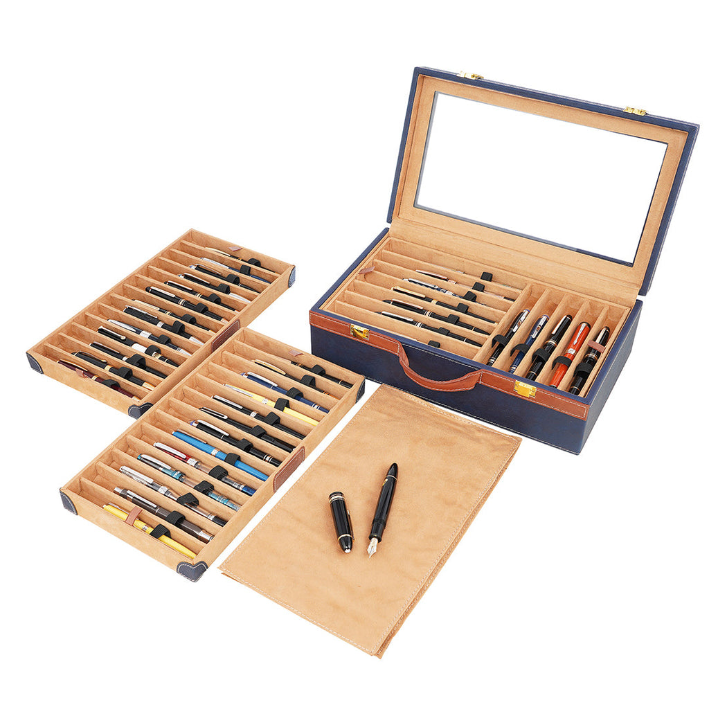 Arista | Pen Leatherette | Pen Case For 38 Pens