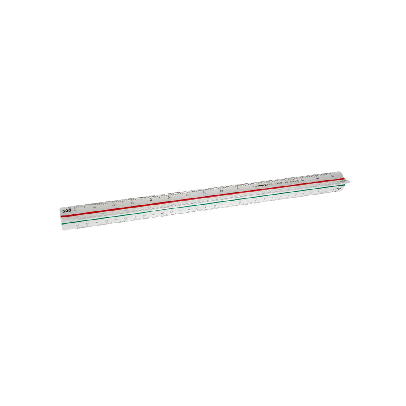 Aristo | Architectural Triangular | Three-Edged Scale | 30cm White Plastic | Architect B