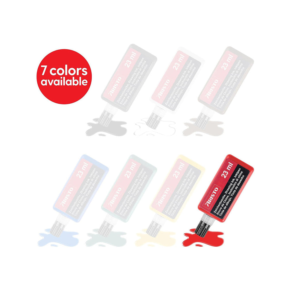 Aristo | Drawing Ink | 23ml | Red