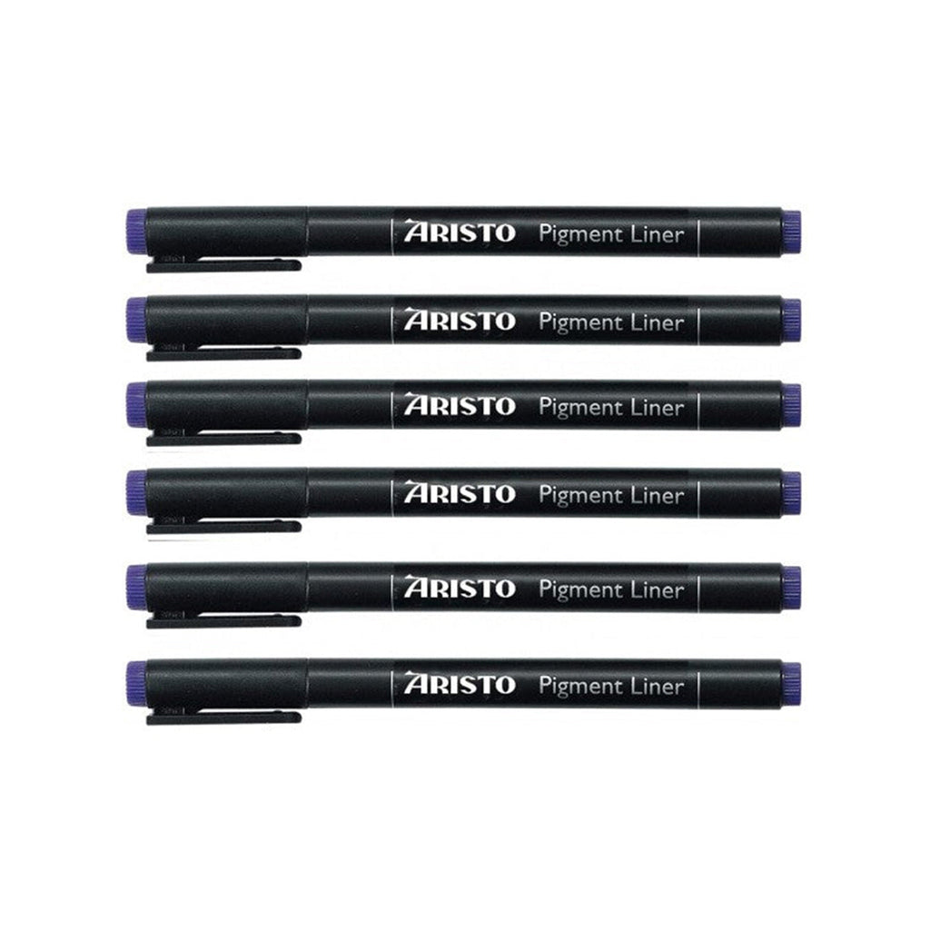 Aristo | Pigment Liner | 0.1mm | Set 6 Pens