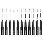 Aristo | Pigment Liner | 0.8mm | Black | Pack of 6