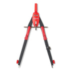 Aristo | Rapid Adjustment Compass | College BTS | Neon Red Colour