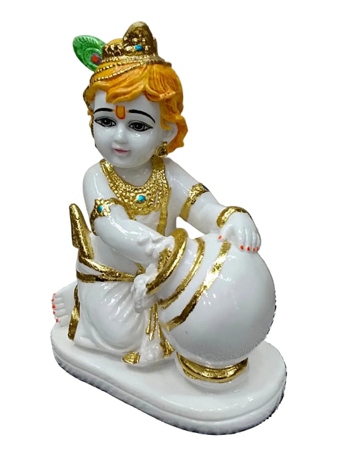 Balgopal Krishna Fiber Statue – Beautiful Bal Krishna - Satyam Collection