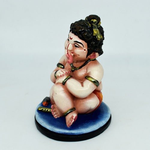 Blue Base Lord Bal Ganesha For Home & Office Decor - Satyam Collection