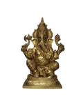 Brass Ganesha Statue - Satyam Collection