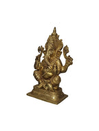 Brass Ganesha Statue - Satyam Collection