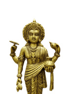 Brass Lord Vishnu Statue - Satyam Collection