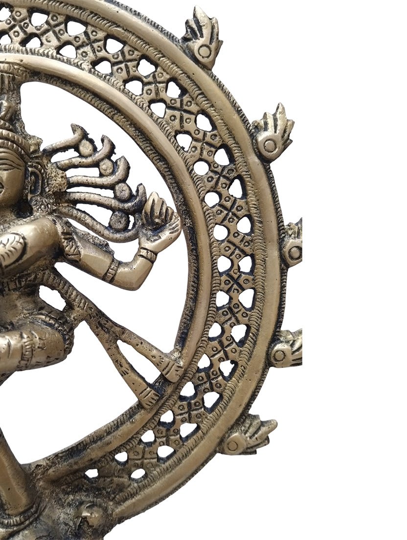 Brass Natraj Statue - Satyam Collection