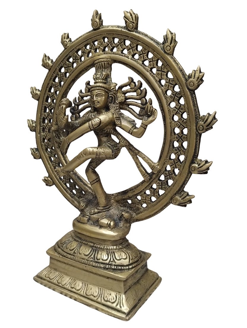 Brass Natraj Statue - Satyam Collection
