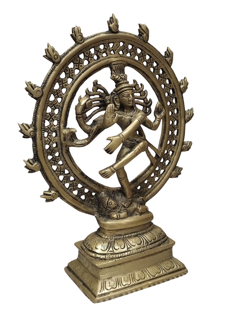 Brass Natraj Statue - Satyam Collection