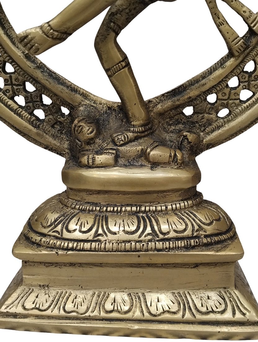 Brass Natraj Statue - Satyam Collection