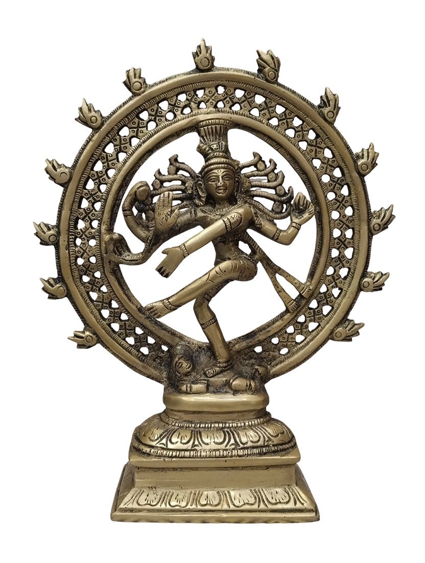 Brass Natraj Statue - Satyam Collection
