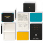LEUCHTTURM DOTTED NOTEBOOK-BULLET JOURNAL A6 (46) PACK OF 3 -Black