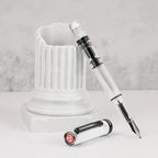 TWSBI ECO Carrara with Onyx Fountain Pen
