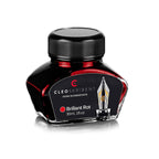 Cleo Skribent | Brillian Red Fountain Pen | Ink Bottle | 30 ml