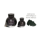 Colorverse | Astrophysics Series | Season 2 | Vortex Motion | Fountain Pen Ink | Black | 65ml and 15ml | 2 Bottle Set