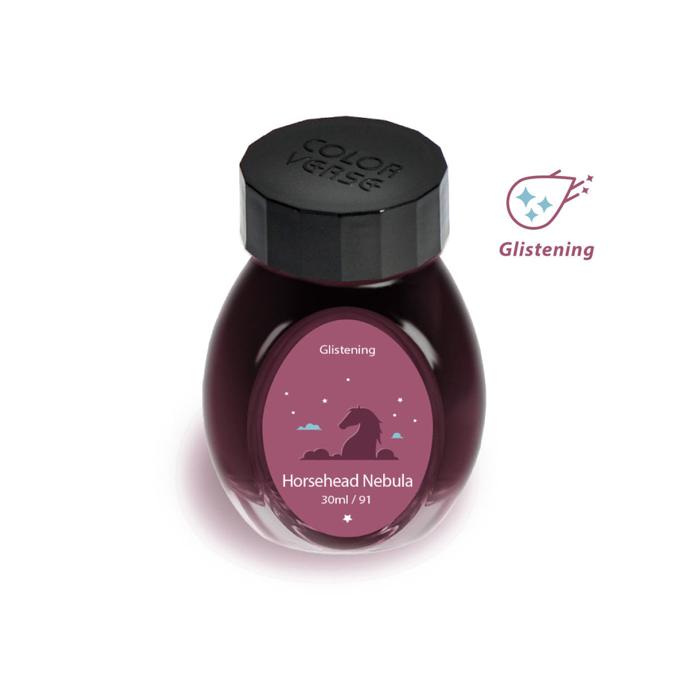 Colorverse | Ink Bottle | Glistening Series | Horsehead Nebula-30ml