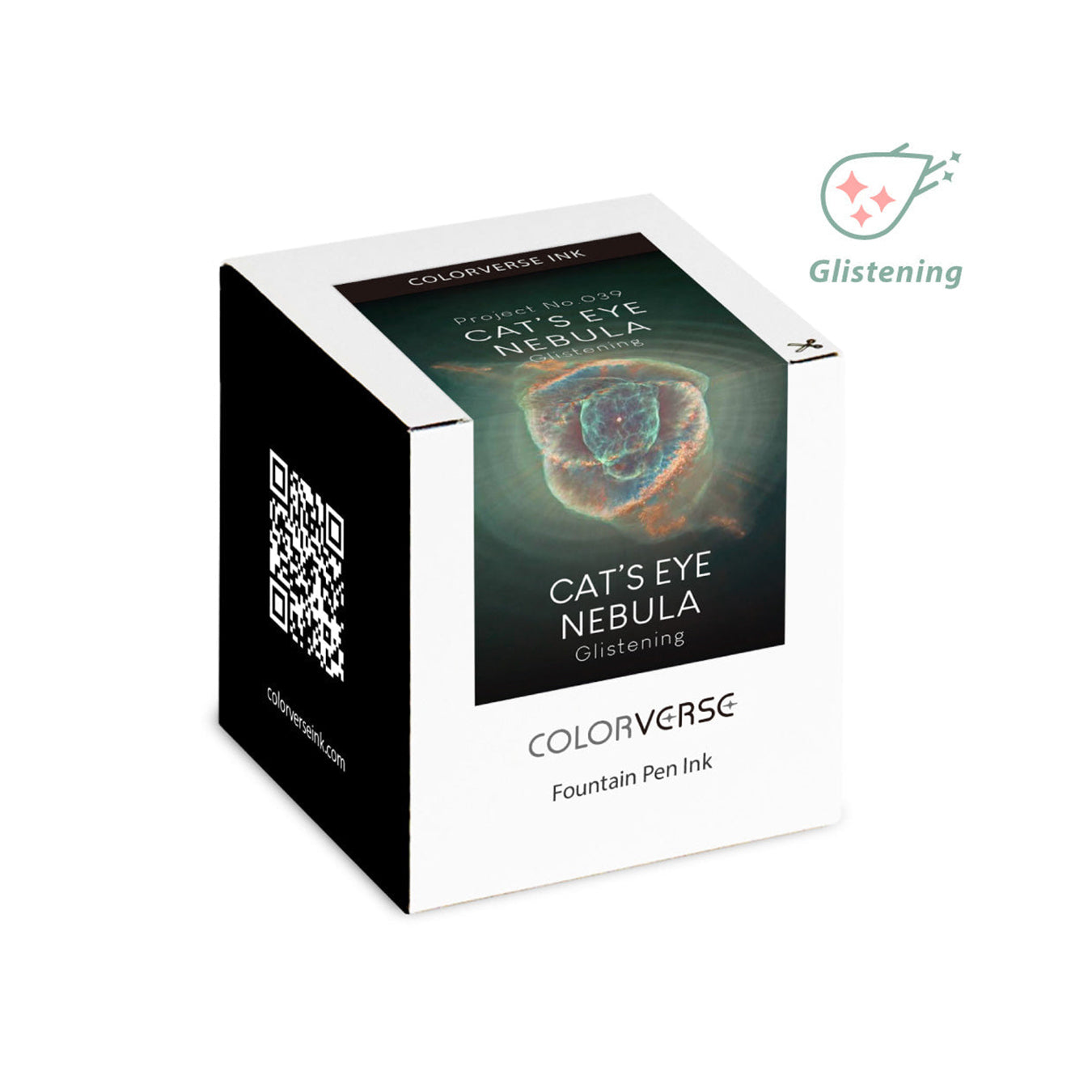 Colorverse | Ink Bottle | Project Ink | Cat's Eye Nebula Glistening- 65ml