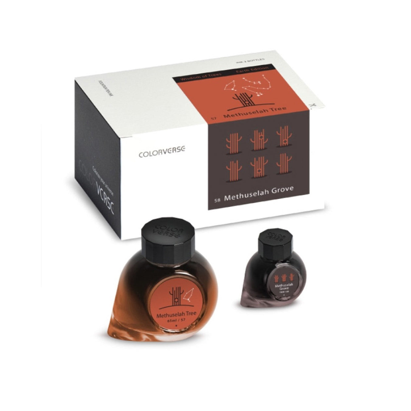 Colorverse Ink | Methuselah Tree | Light Brown | Earth Edition | 65ml & 15ml Set