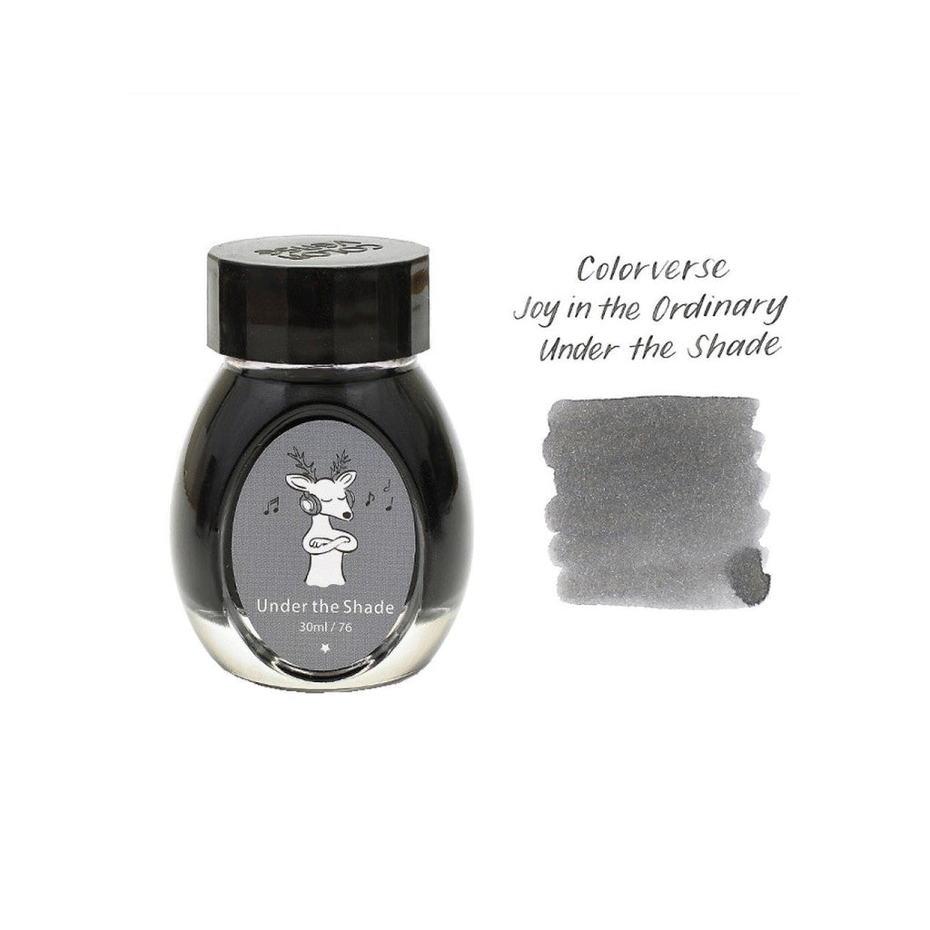 Colorverse | Gray | Fountain Pen Bottled Ink | Joy | Ordinary Earth Edition | Under The Shade | 30ml