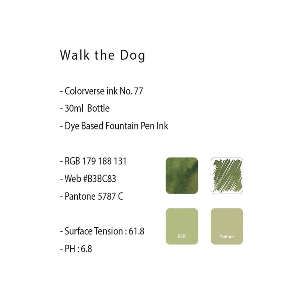 Colorverse | Joy | Ink Bottle | Ordinary Earth Edition | Walk The Dog | 30ml