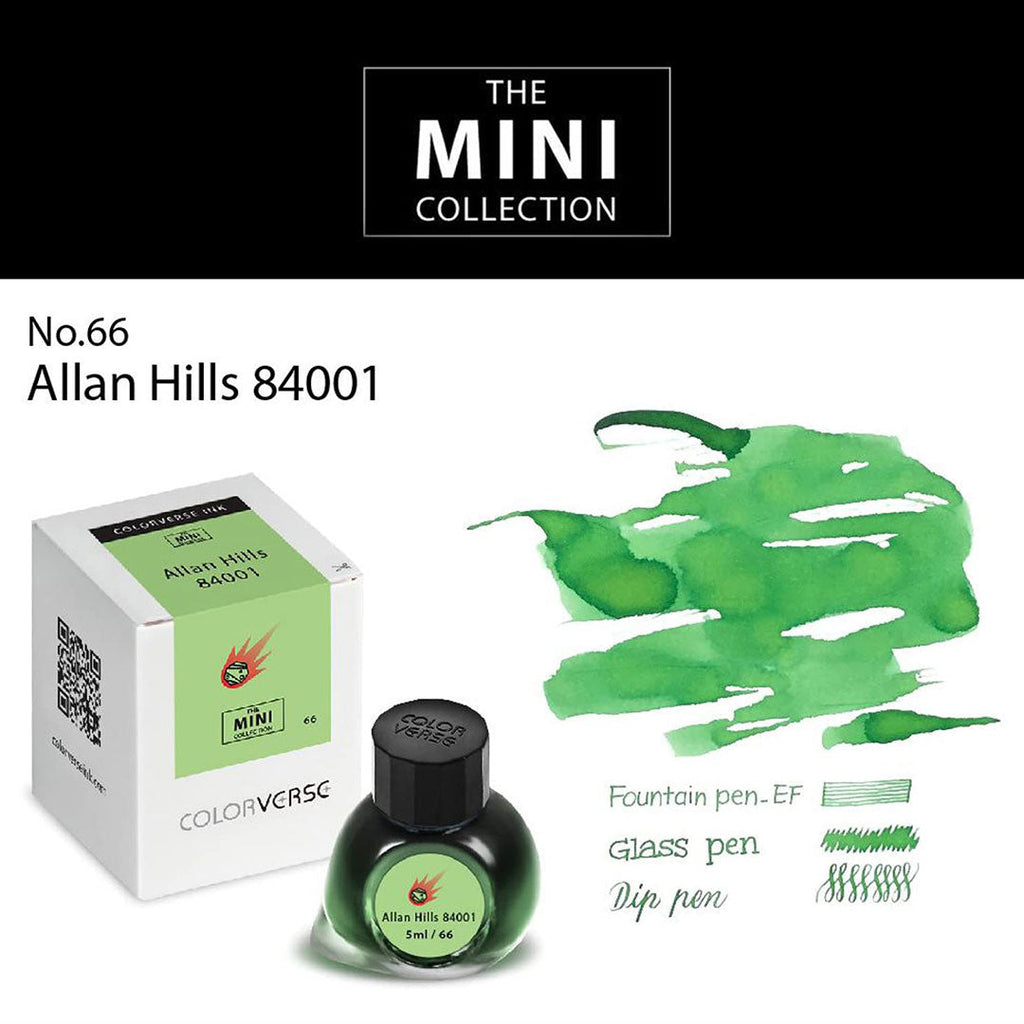 Colorverse Mini | 5ml | Allen Hills 84001 | Green | Fountain Pen Ink