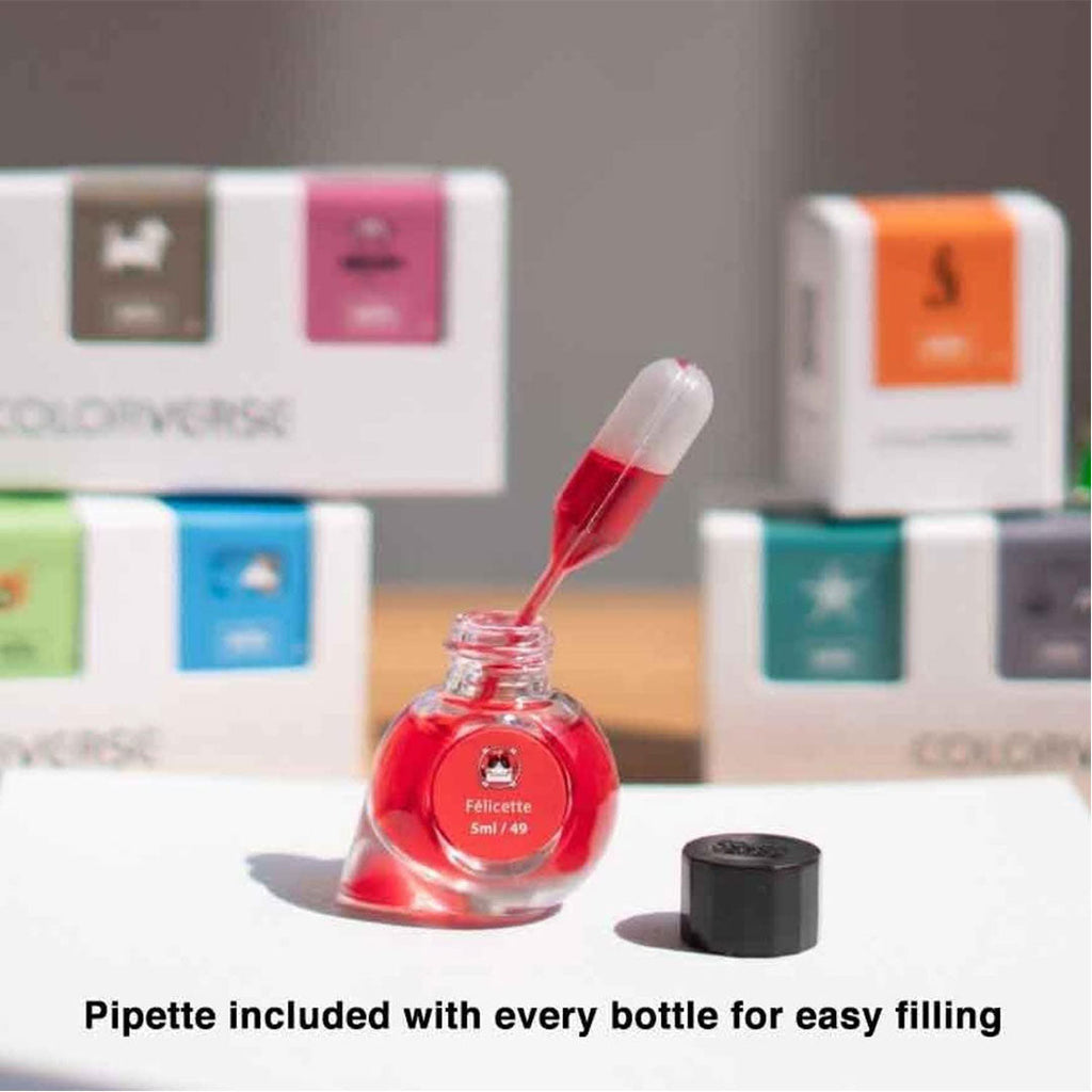 Colorverse Mini | 5ml | Felicette | Red | Fountain Pen Ink