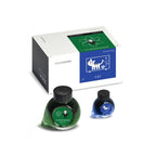 Colorverse | Multiverse Series | Season 3 | Fountain Pen Ink | Schrodinger | Green | 65ml and 15ml | 2 Bottle Set