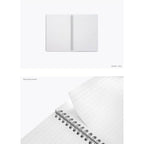Colorverse | Nebula | Casual Series | Spiral Bound Notebook | Ruled | Black