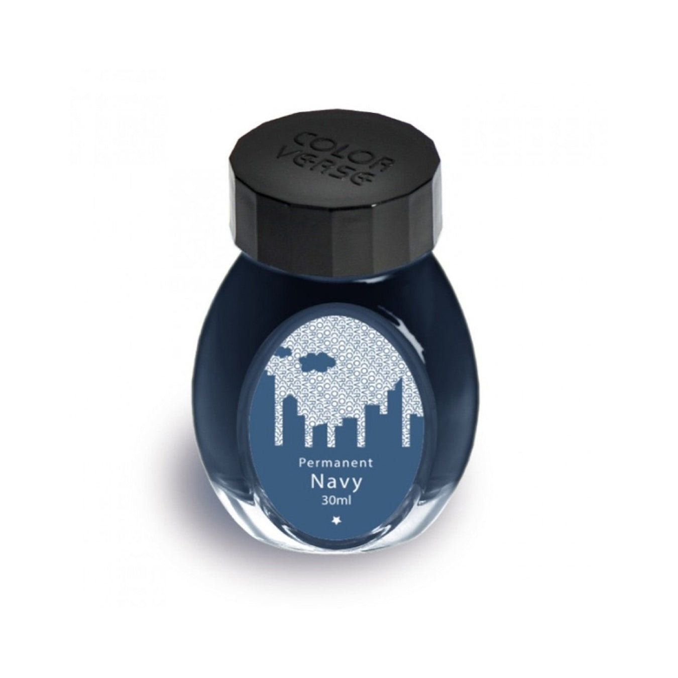 Colorverse | Office Series | Permanent Navy | Fountain Pen Waterproof Ink | 30ml