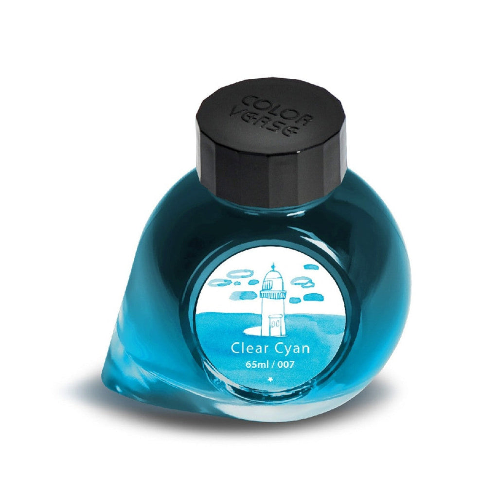 Colorverse | Project Series | Fountain Pen Ink | Clear Cyan | 65ml