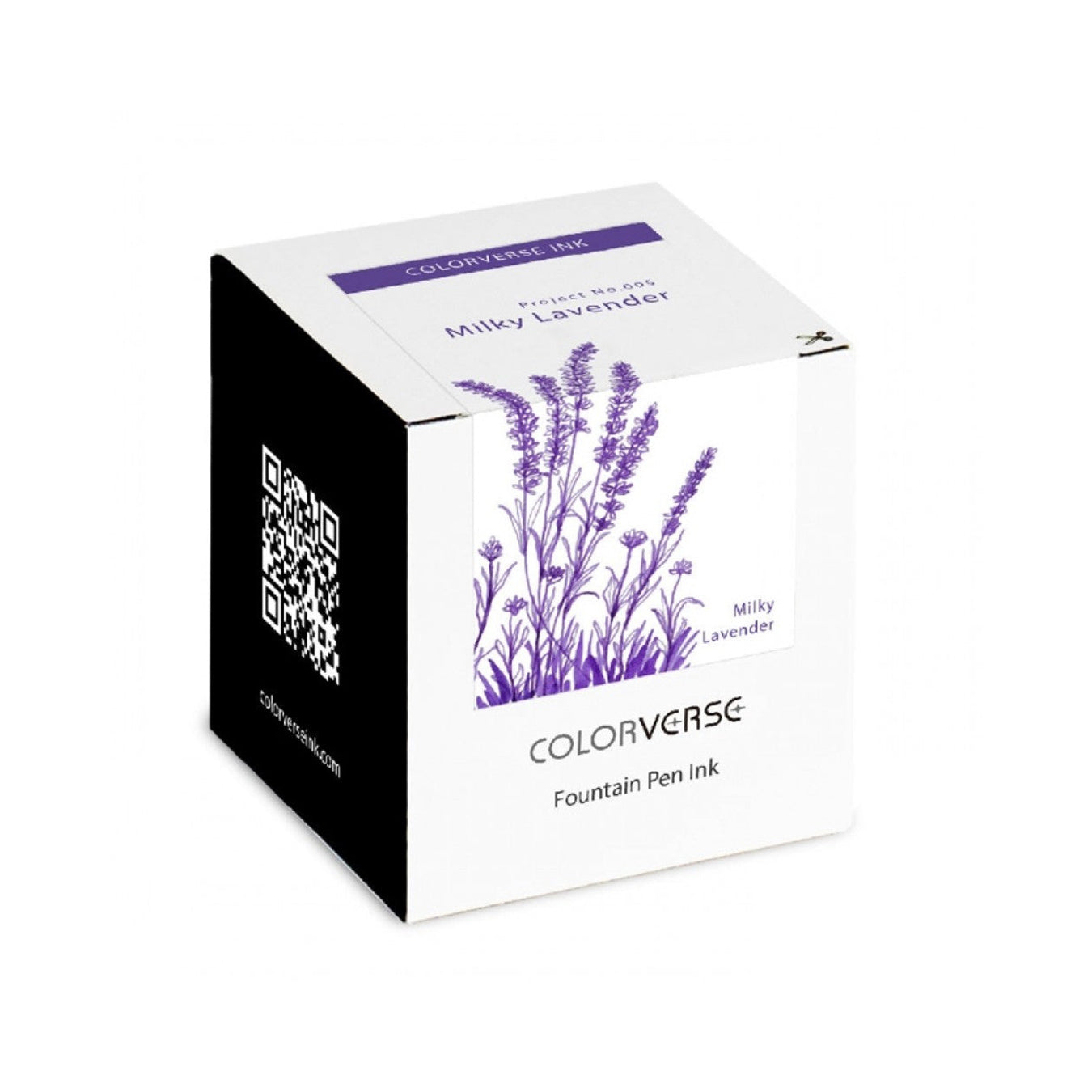 Colorverse | Project Series | Fountain Pen Ink | Milky Lavender | 65ml