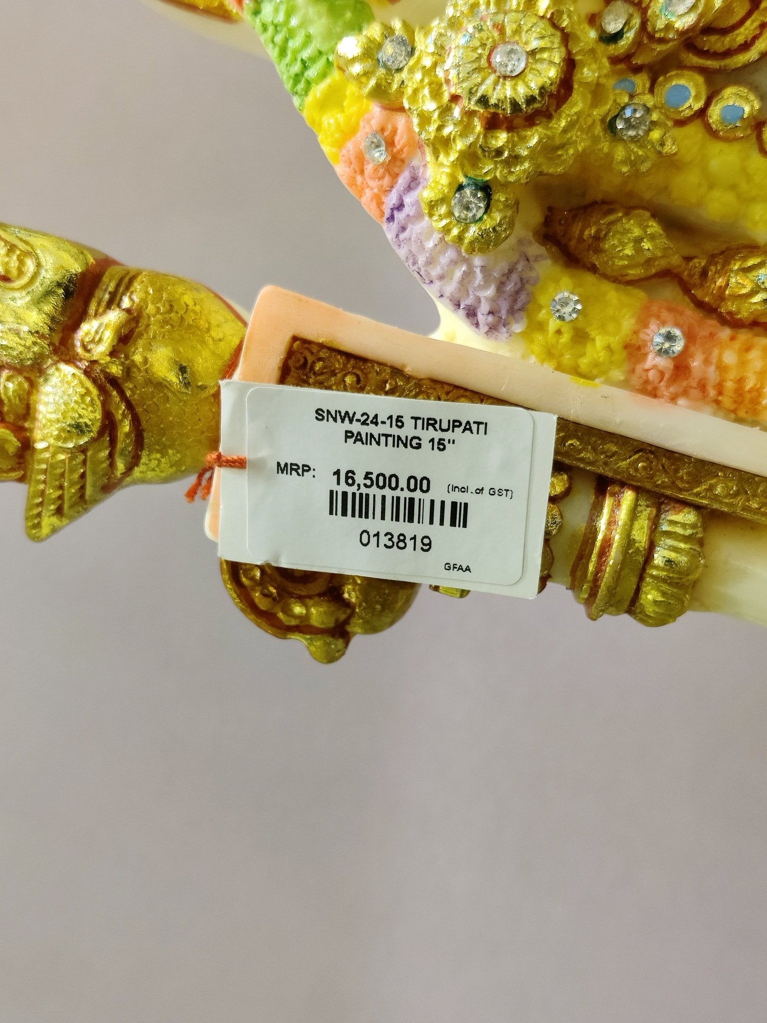 Divine Balaji (Tirupati) Idol with Temple Arch - Satyam Collection
